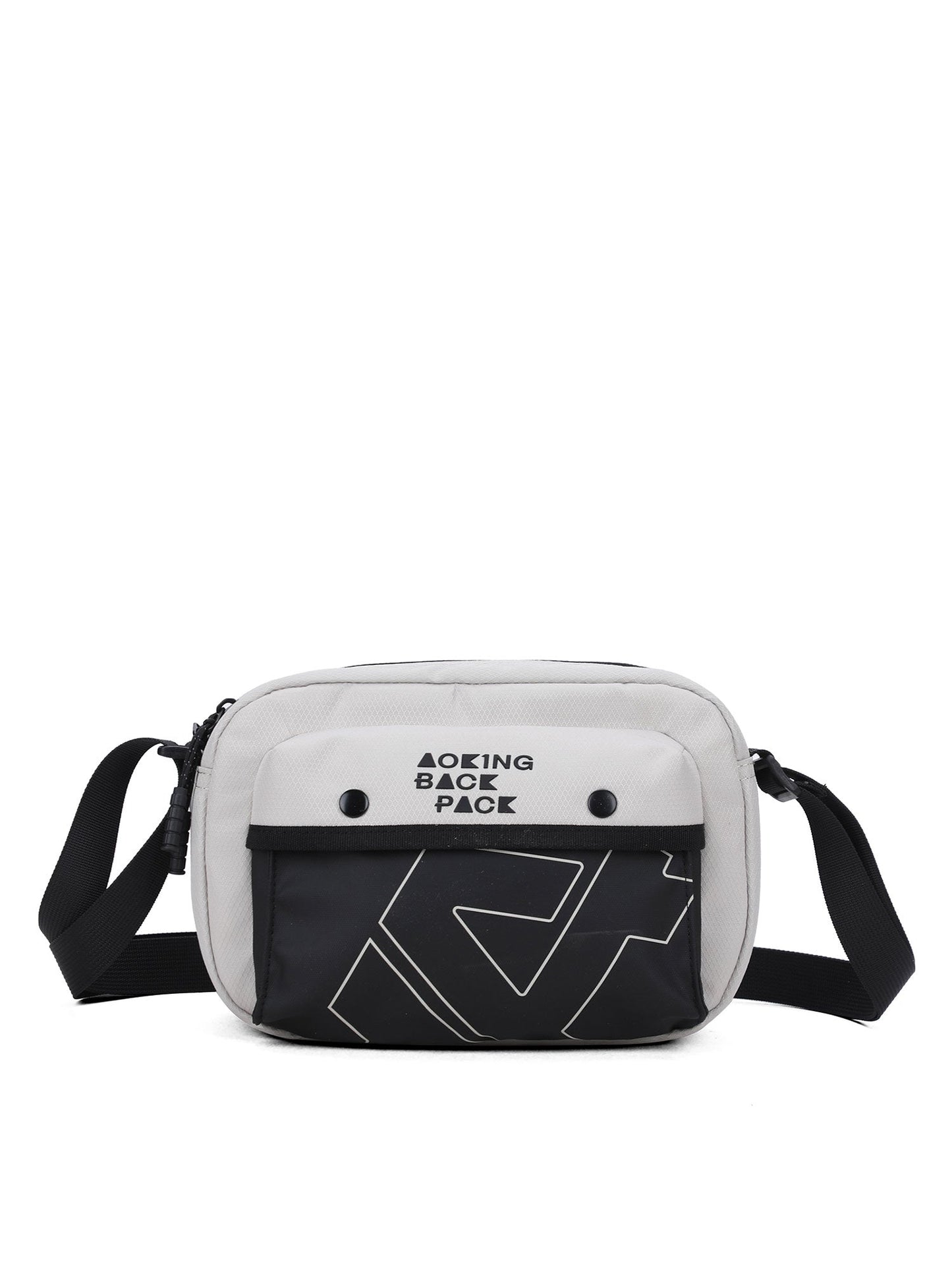 Borsa a spalla unisex Textile | Aoking | XK3046-GREY
