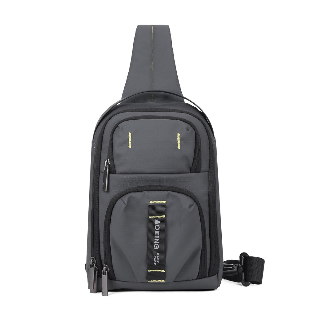 Borsa a tracolla unisex Textile | Aoking | SY3085-5-GREY