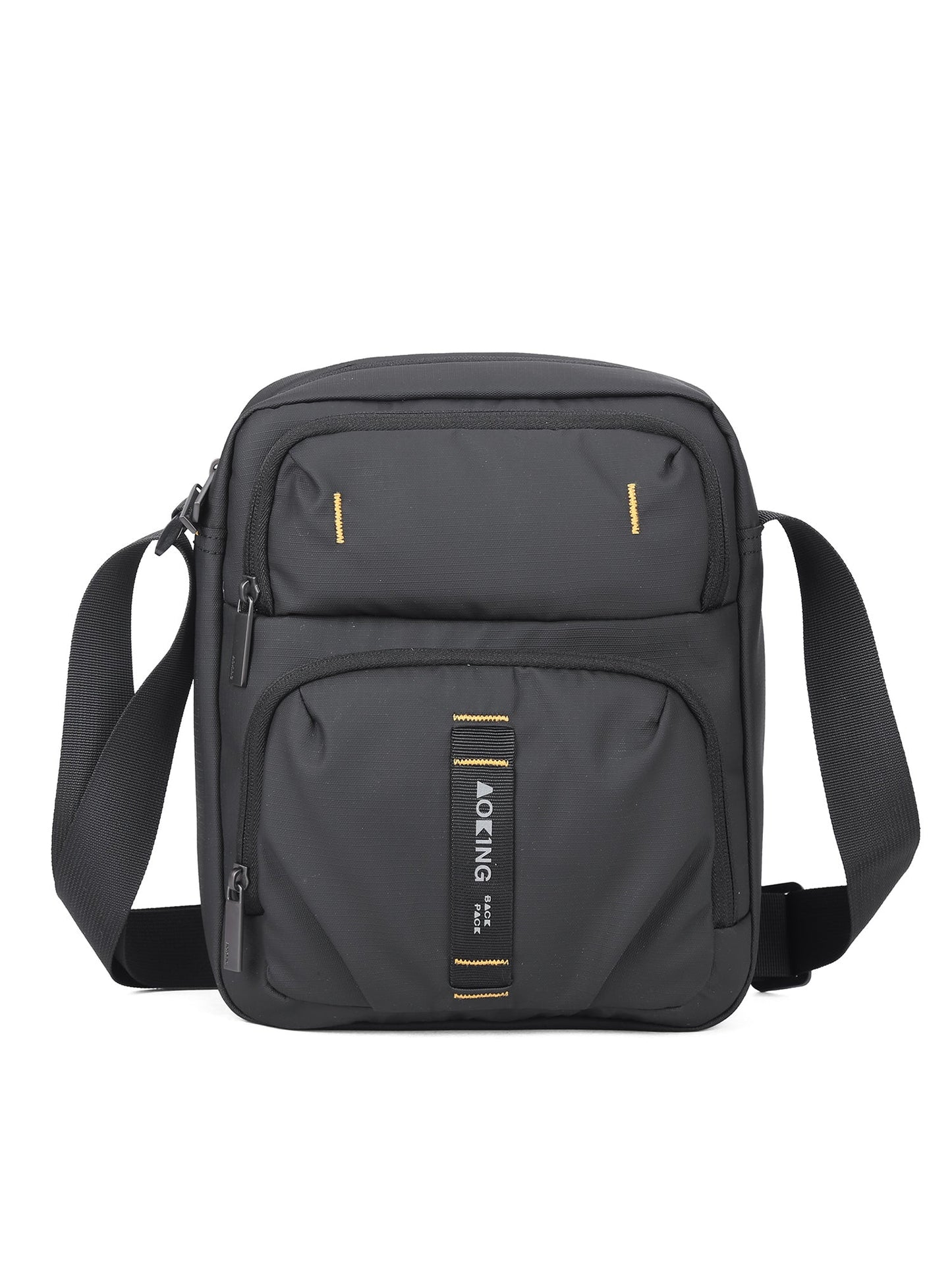 Borsa a spalla unisex Textile | Aoking | SK3087-5-BLACK