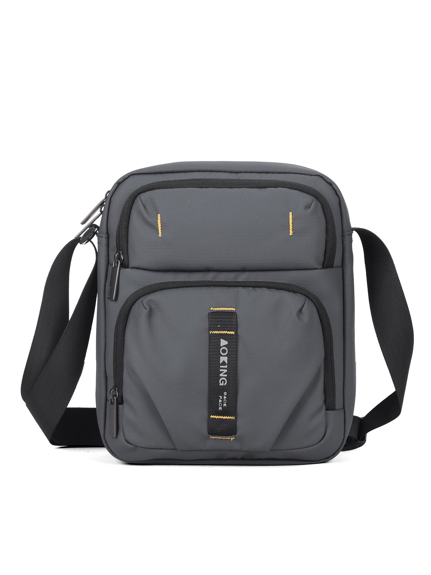 Borsa a spalla unisex Textile | Aoking | SK3087-5-GREY