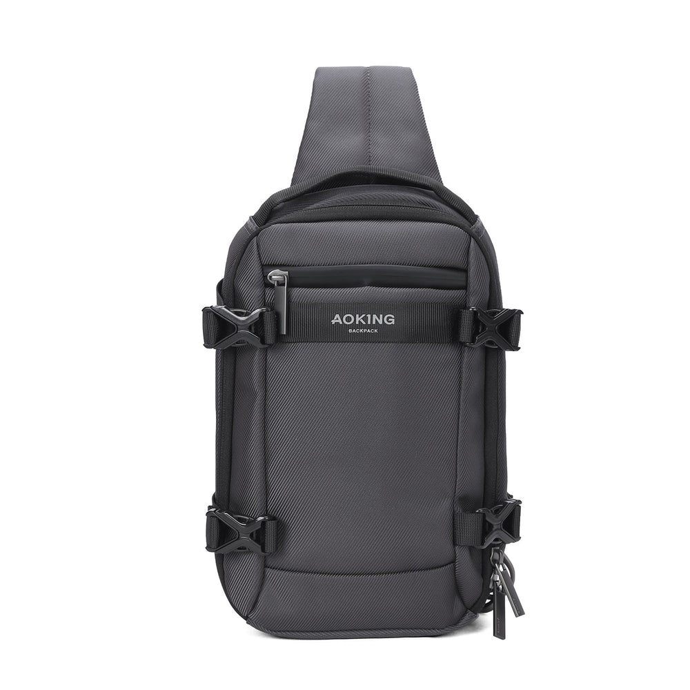 Borsa a tracolla unisex Textile | Aoking | SY3081-GREY