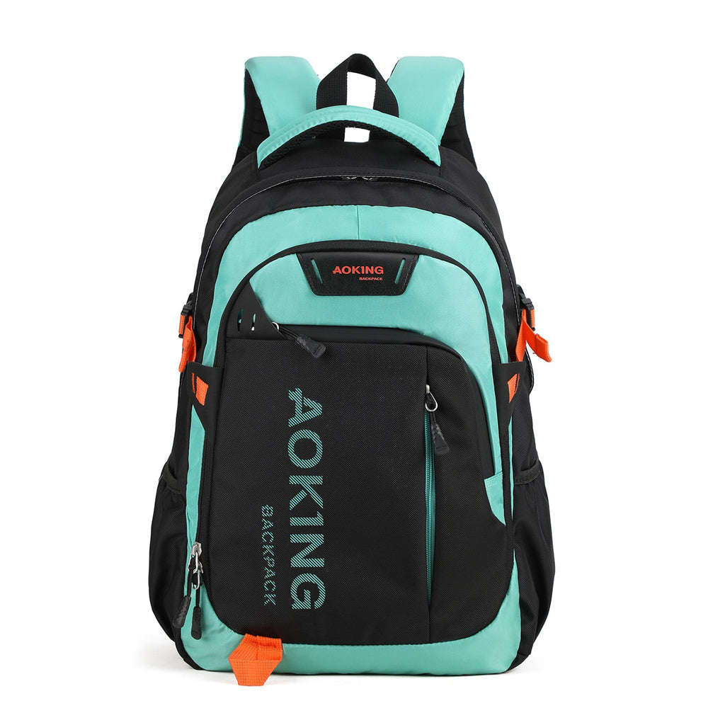 Zaino unisex Textile | Aoking | SN57605-10A-BLACK_L-GREEN