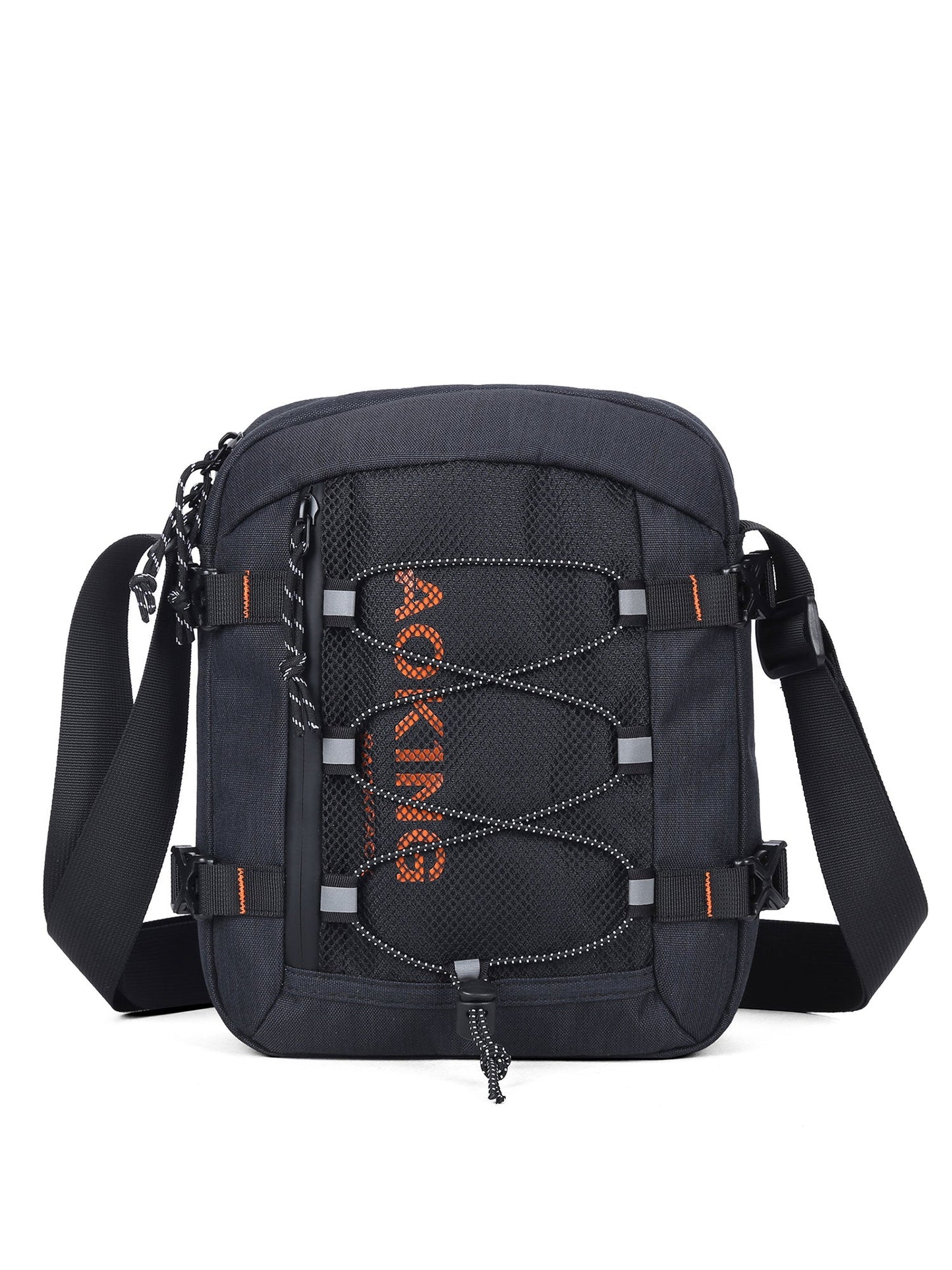 Borsa a spalla unisex Textile | Aoking | SK3098-BLACK
