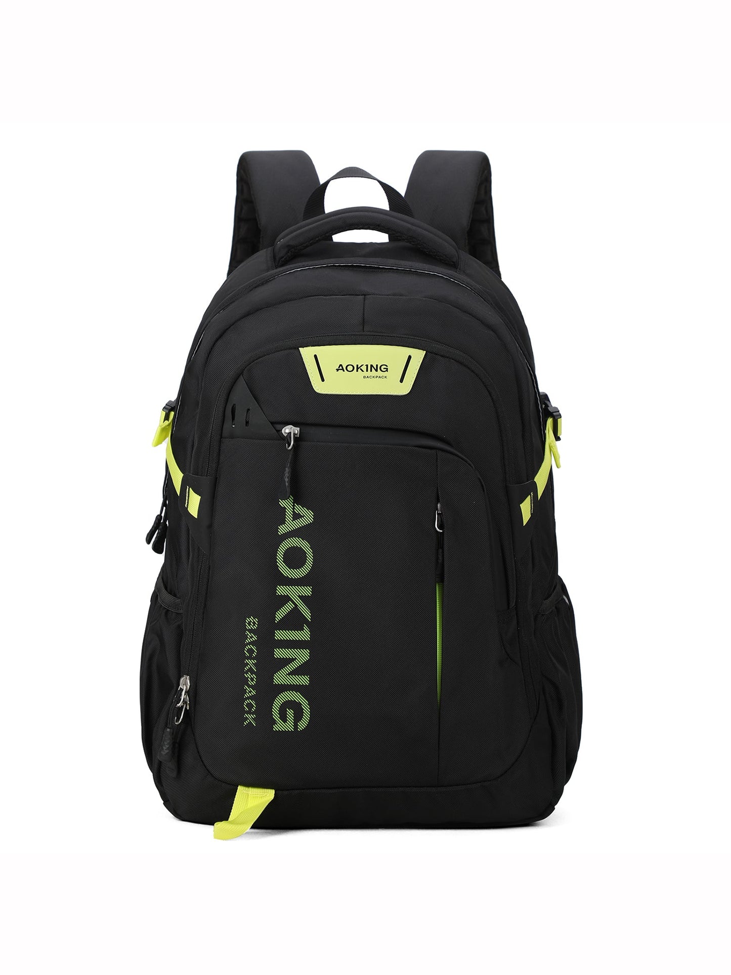 Zaino unisex Textile | Aoking | SN57605-7B-BLACK+FLUORESCENT_GREEN