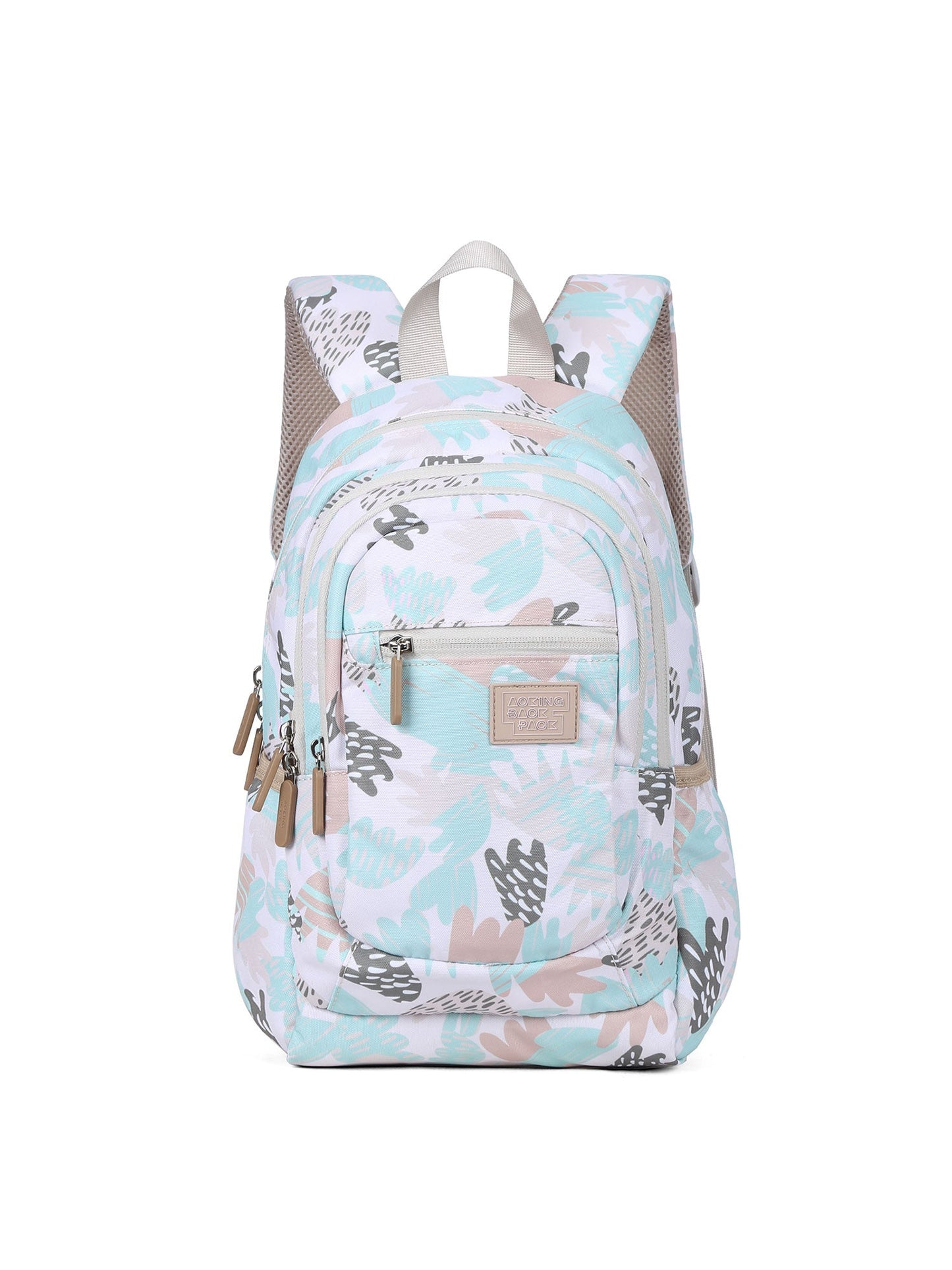 Zaino unisex Textile | Aoking | XN3626-6-MINT_GREEN_LEAF