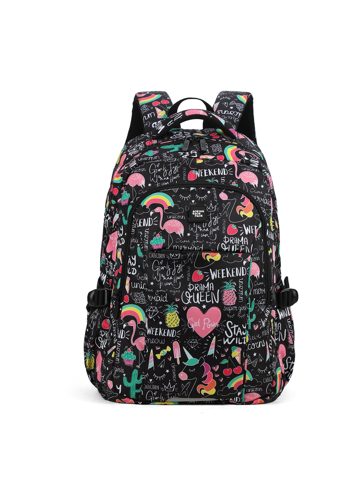 Zaino unisex Textile | Aoking | XN2035-10-PINEAPPLE_POPSICLE