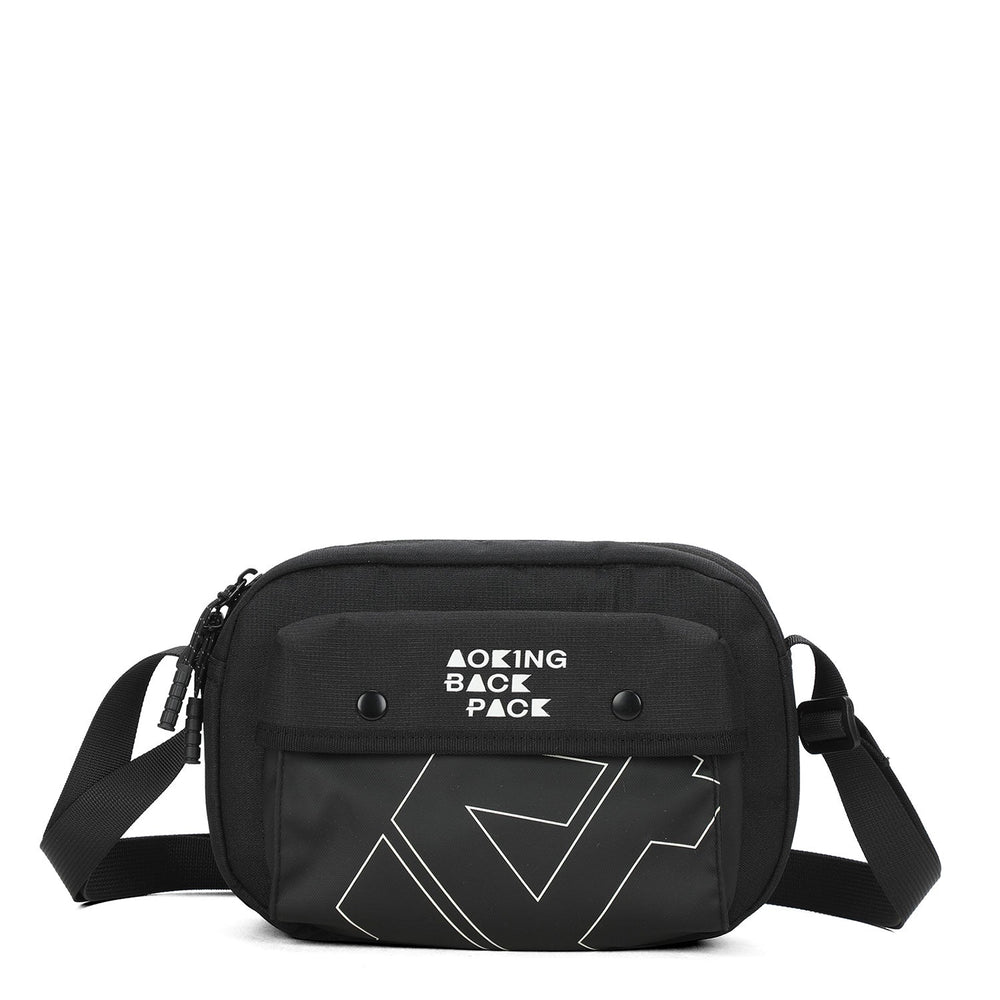 Borsa a spalla unisex Textile | Aoking | XK3046-BLACK