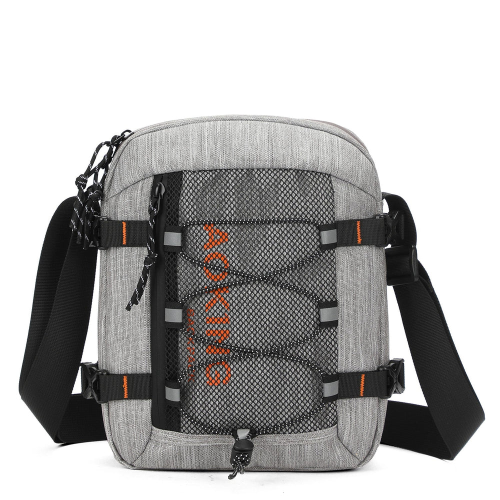 Borsa a spalla unisex Textile | Aoking | SK3098-L-GREY