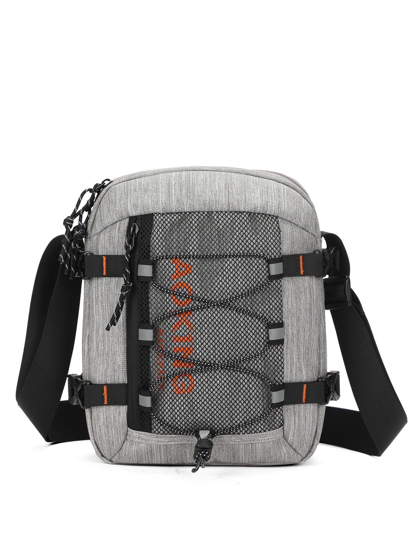 Borsa a spalla unisex Textile | Aoking | SK3098-L-GREY