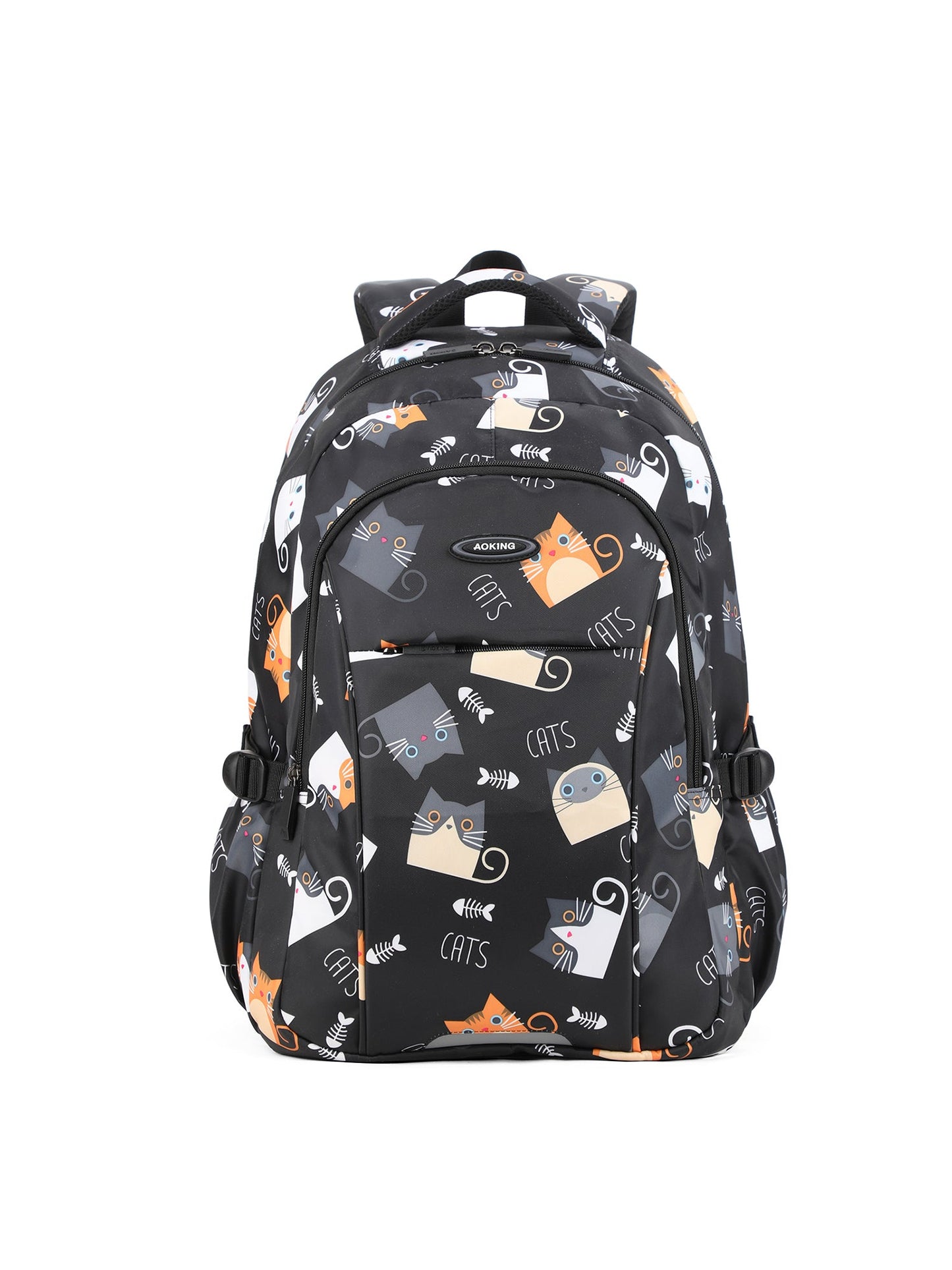 Zaino unisex Textile | Aoking | GN62070B-BLACK